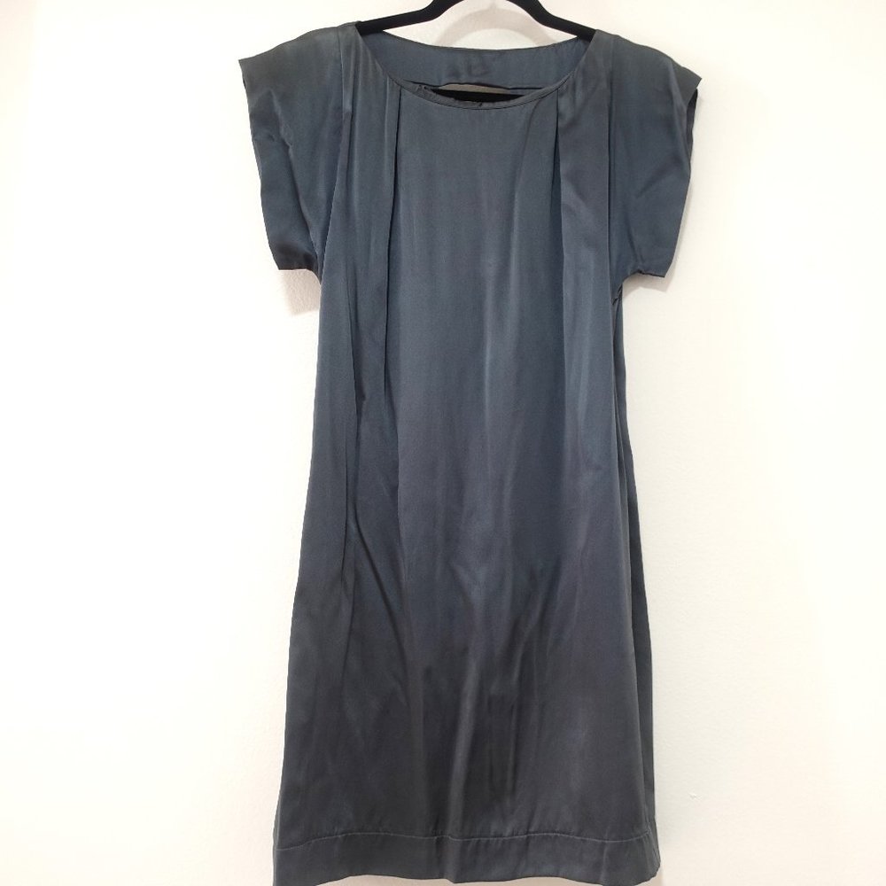 ROBERTO CAVALLI Dark Green Dress with a little fray